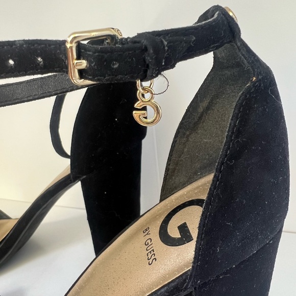 guess black classic chunky heels - Picture 5 of 7